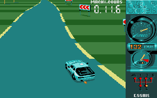 Turbo Cup Challenge atari screenshot
