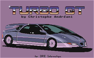 Turbo GT atari screenshot