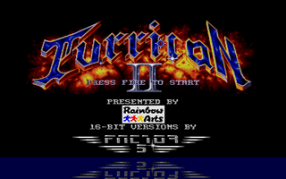 Turrican II - The Final Fight atari screenshot
