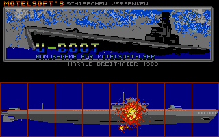 U-boot atari screenshot