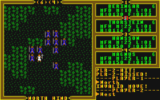 Ultima III - Exodus atari screenshot