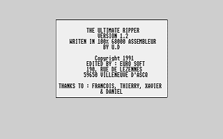Ultimate Ripper atari screenshot