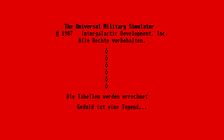 UMS - The Universal Military Simulator