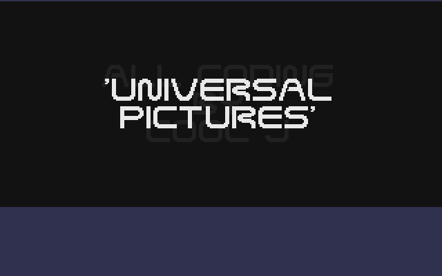 Universal Pictures atari screenshot