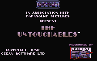 Untouchables (The) atari screenshot