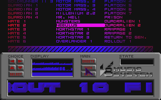 V8 Music System II atari screenshot