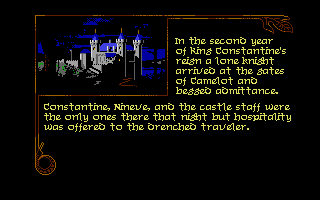Vengeance of Excalibur atari screenshot