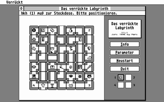 Verruckte Labyrinth (Das) atari screenshot