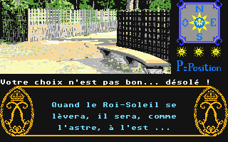 Versailles Story atari screenshot