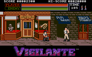 Vigilante atari screenshot