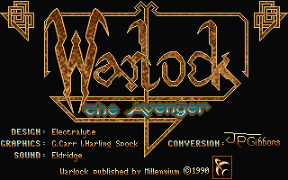 Warlock - The Avenger atari screenshot