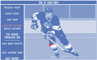 Wayne Gretzky Hockey atari screenshot