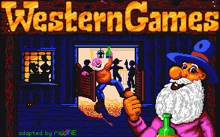Western Games atari screenshot