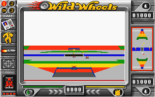 Wild Wheels atari screenshot