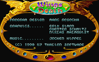 Wings of Death atari screenshot