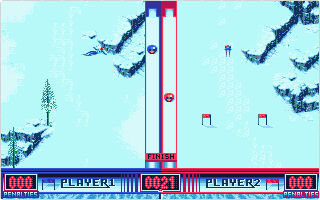 Winter Supersports '92 atari screenshot