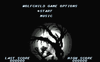 Wolfchild atari screenshot