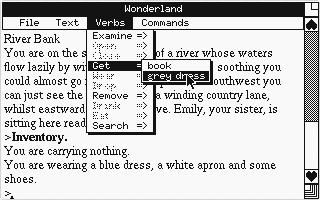 Wonderland atari screenshot