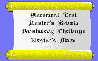 Word Master (The) atari screenshot