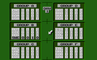 World Championship Soccer atari screenshot