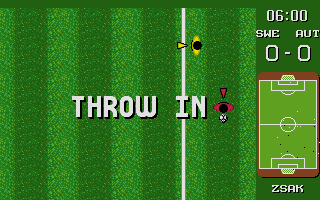 World Championship Soccer atari screenshot