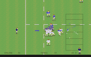 World Class Rugby atari screenshot
