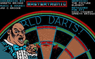 World Darts atari screenshot