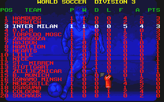 World Soccer atari screenshot