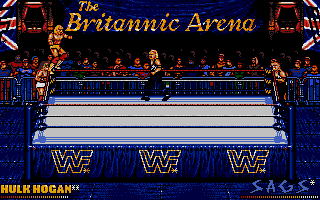 WWF European Rampage Tour atari screenshot