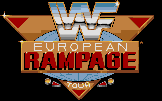 WWF European Rampage Tour atari screenshot