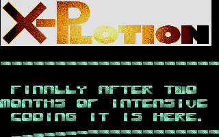 X-Plotion atari screenshot