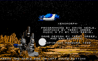 Xenomorph atari screenshot