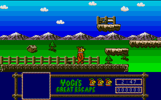 Yogi's Great Escape atari screenshot