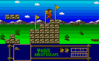 Yogi's Great Escape atari screenshot