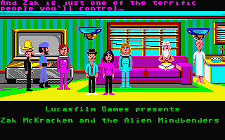 Zak McKracken and the Alien Mindbenders atari screenshot