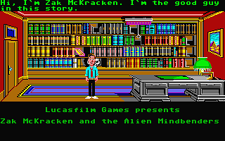 Zak McKracken and the Alien Mindbenders atari screenshot
