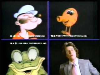Popeye / Q*bert / Frogger