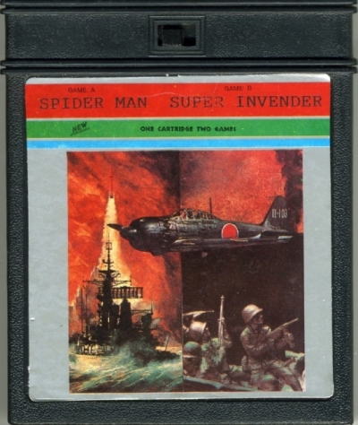 2 in 1 - Spider Man / Super Invender — Cartridge