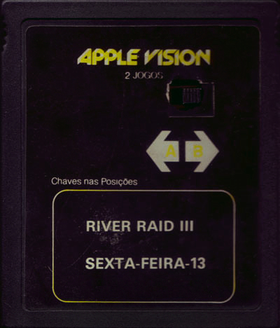 2 Jogos - River Raid III / Sexta-Feira-13 — Cartridge