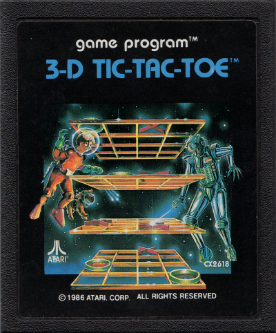 3-D Tic-Tac-Toe — Cartridge 1