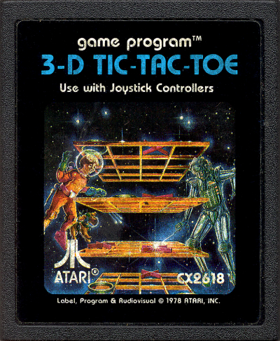 3-D Tic-Tac-Toe — Cartridge 1