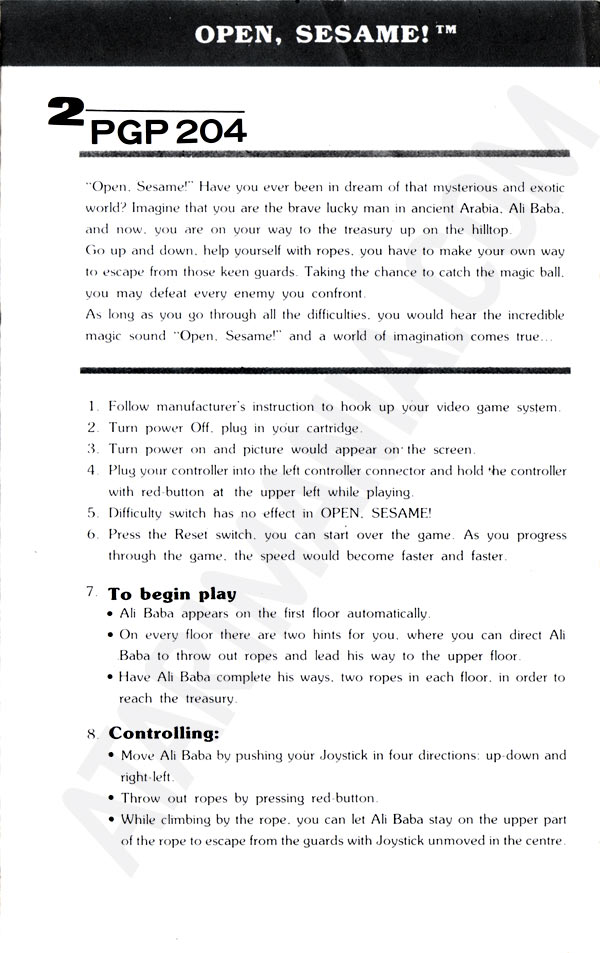 Instructions page 3