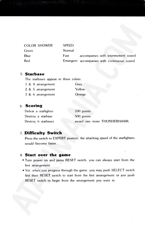 Instructions page 8