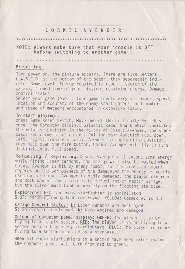 Instructions page 4