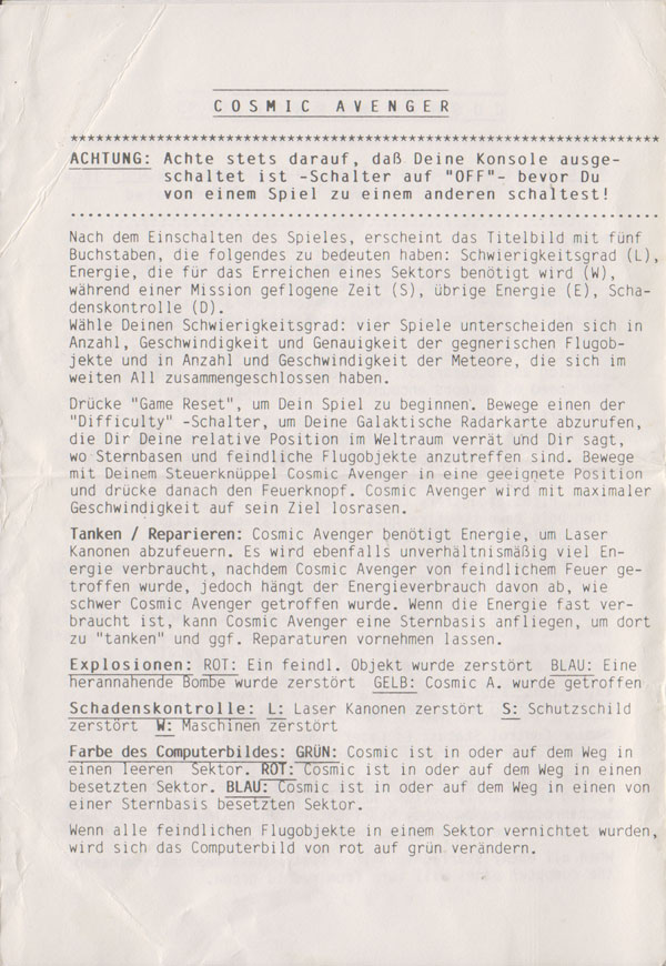 Instructions page 8