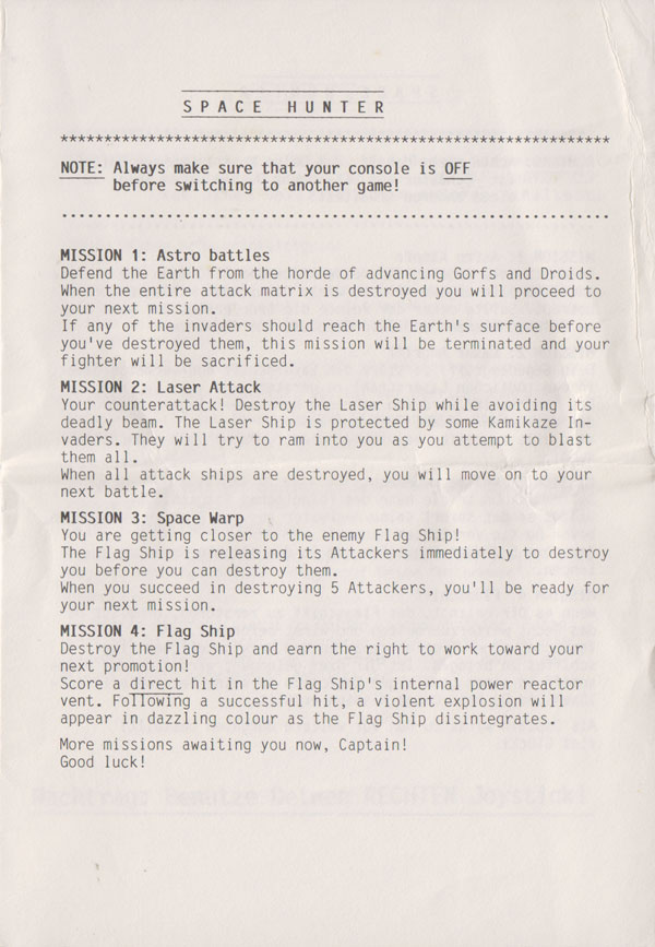 Instructions page 3