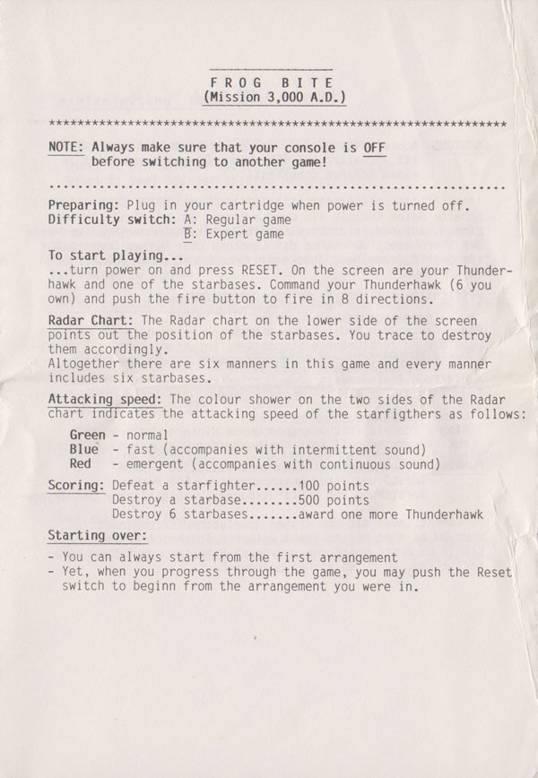 Instructions page 4