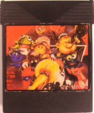 4 in 1 - Crack Pat / World War II / Space Fighter / Magnum Force — Cartridge