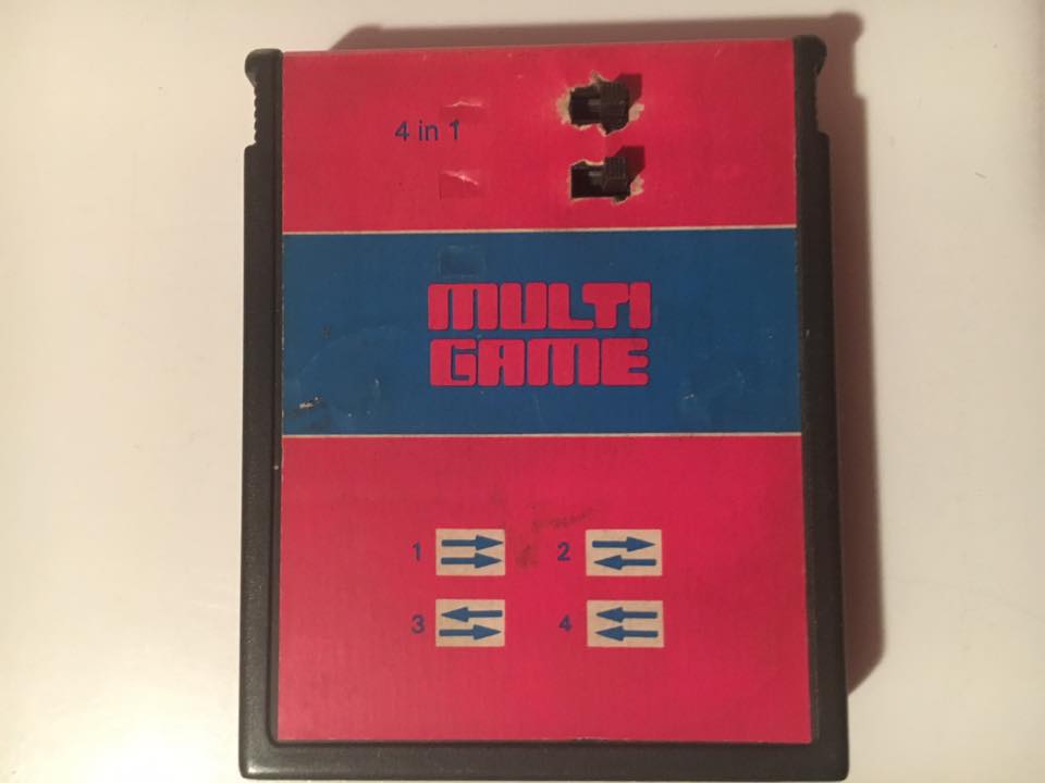4 in 1 - Spider Monster / Donkey Kong / Pinball / Space Project — Cartridge 1