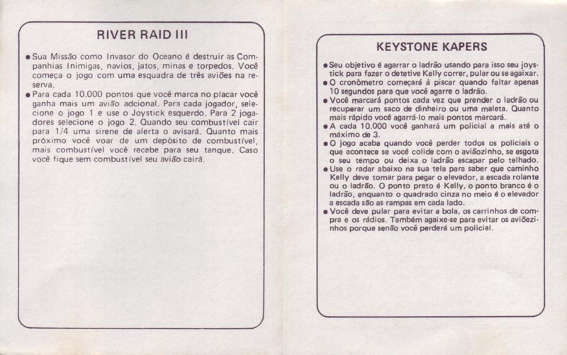 Instructions page 1